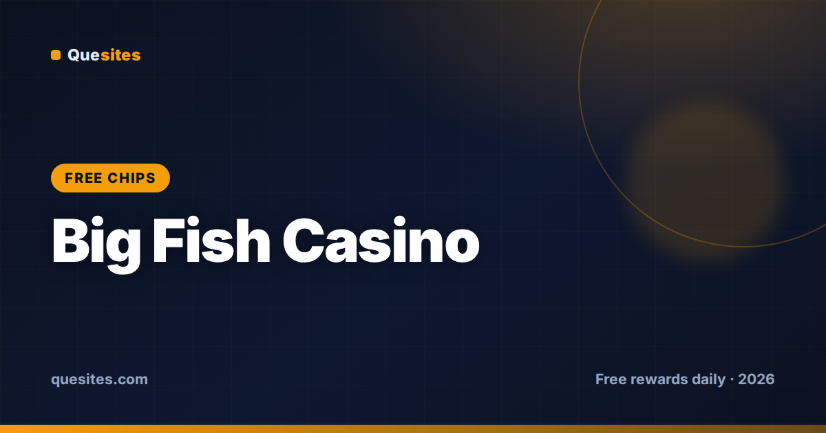 Cover for Best Ways to Get Free Chips in Big Fish Casino