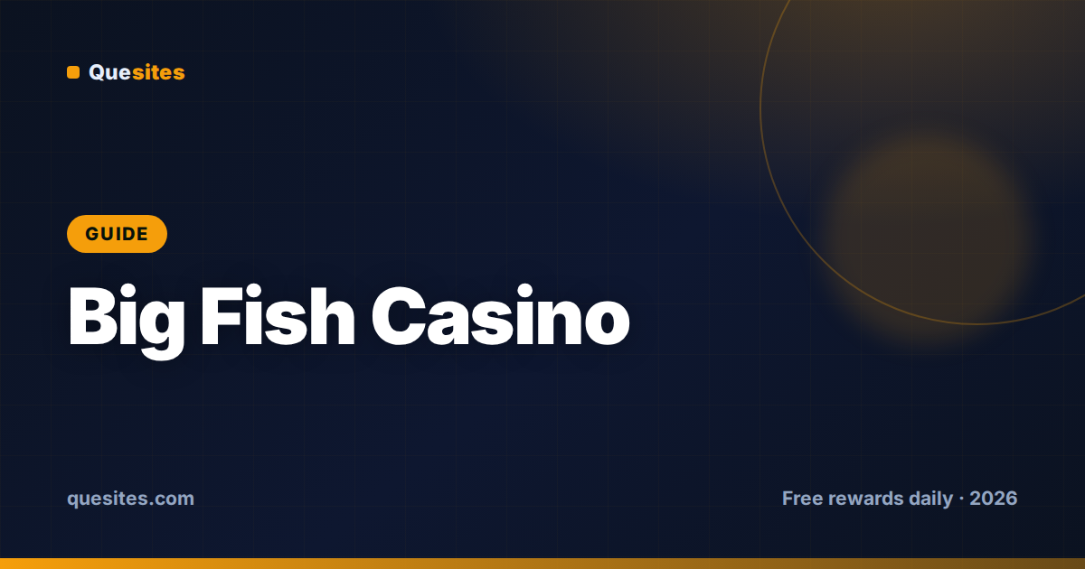 Cover for Big Fish Casino Free Chips Without Human Verification — the Truth