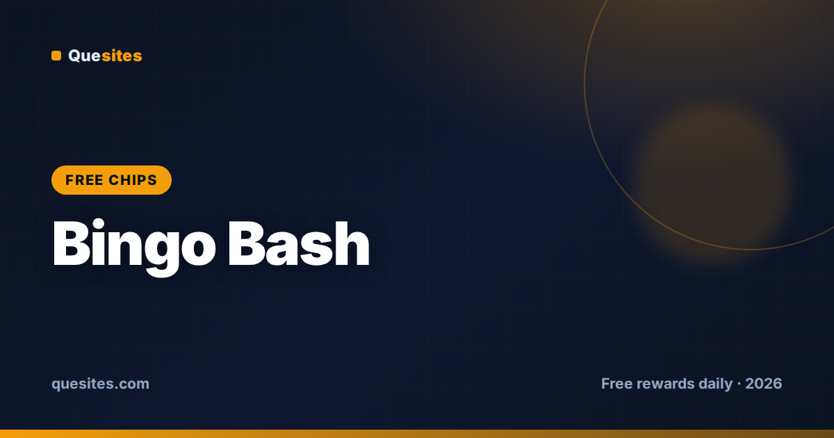Cover for Bingo Bash Free Chips (Today, August 12, 2026)