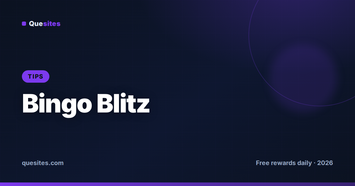 Cover for Bingo Blitz Tips & Tricks: Get More Credits Faster