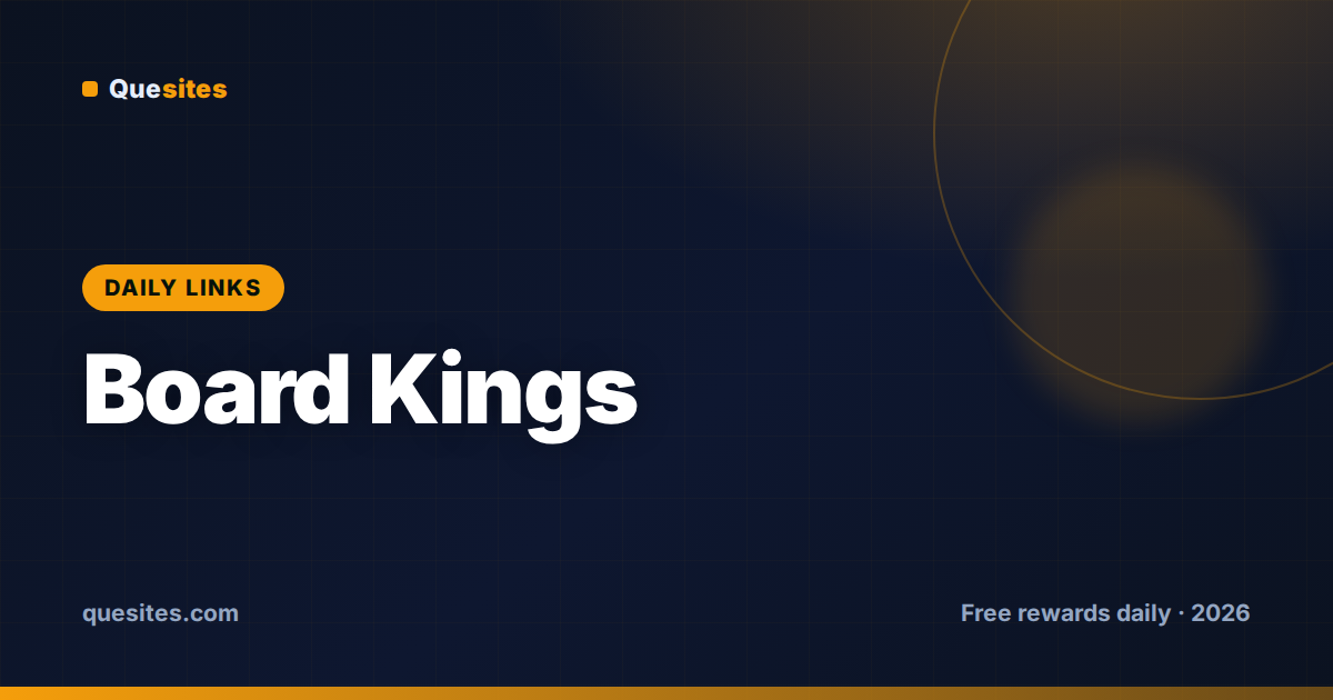 Cover for Board Kings Events & Free Rewards This Week