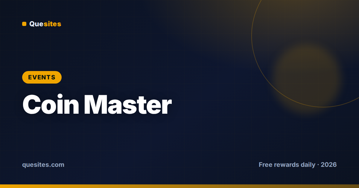 Cover for Coin Master Events & Free Rewards This Week