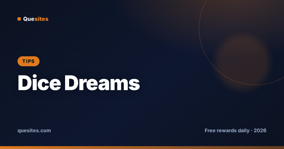 Cover for Dice Dreams Tips & Tricks: Get More Rolls Faster