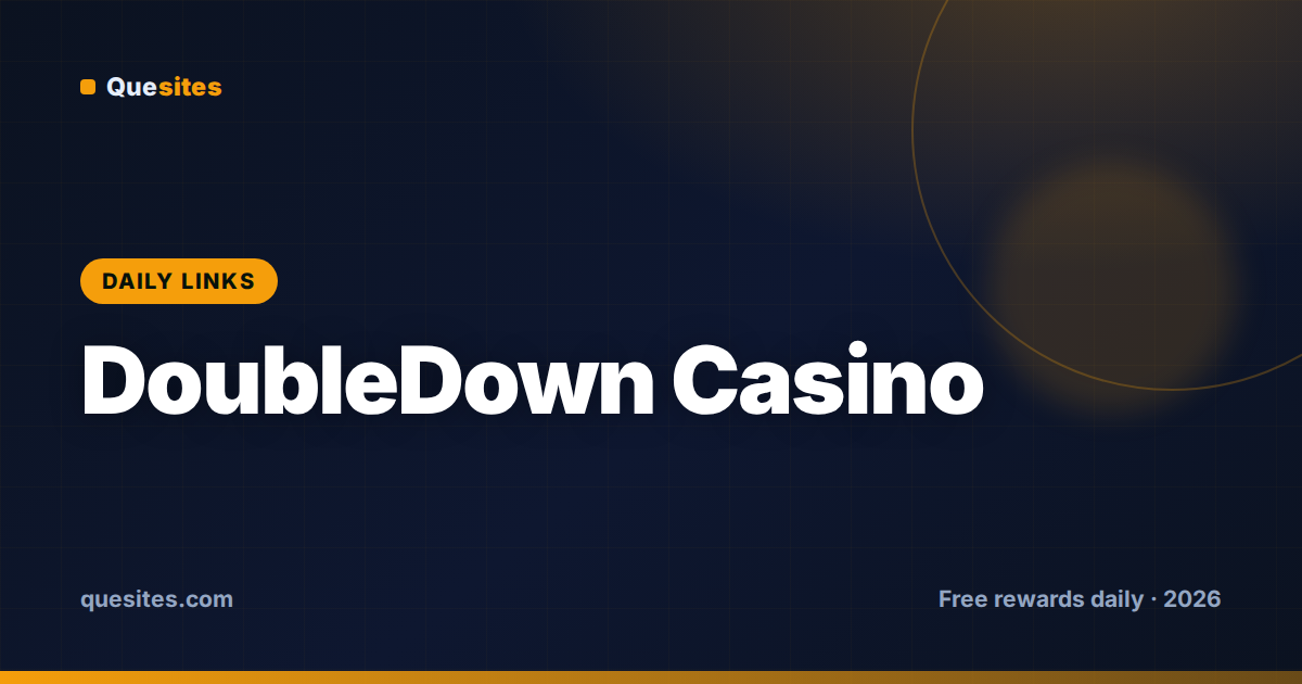 Cover for DoubleDown Casino Promo Codes & Free Chips (Today, August 12, 2026)