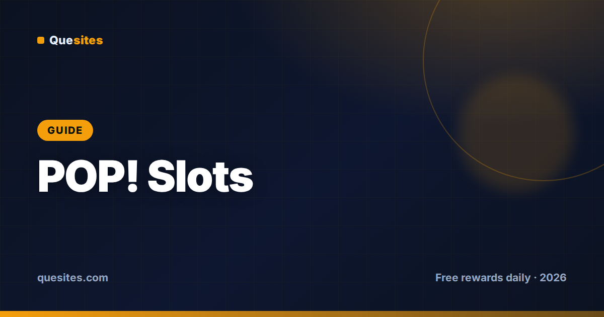 Cover for How to Get Free Chips in POP! Slots (2026)