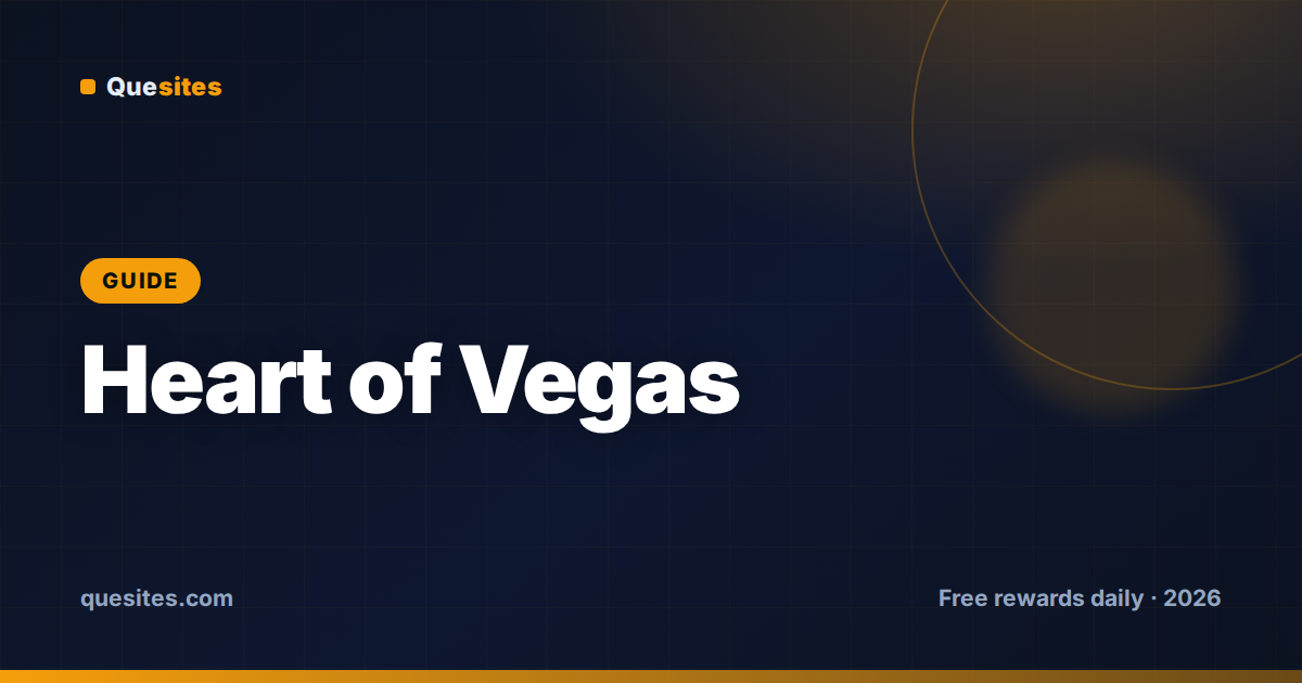 Cover for How to Get Free Coins in Heart of Vegas (2026)