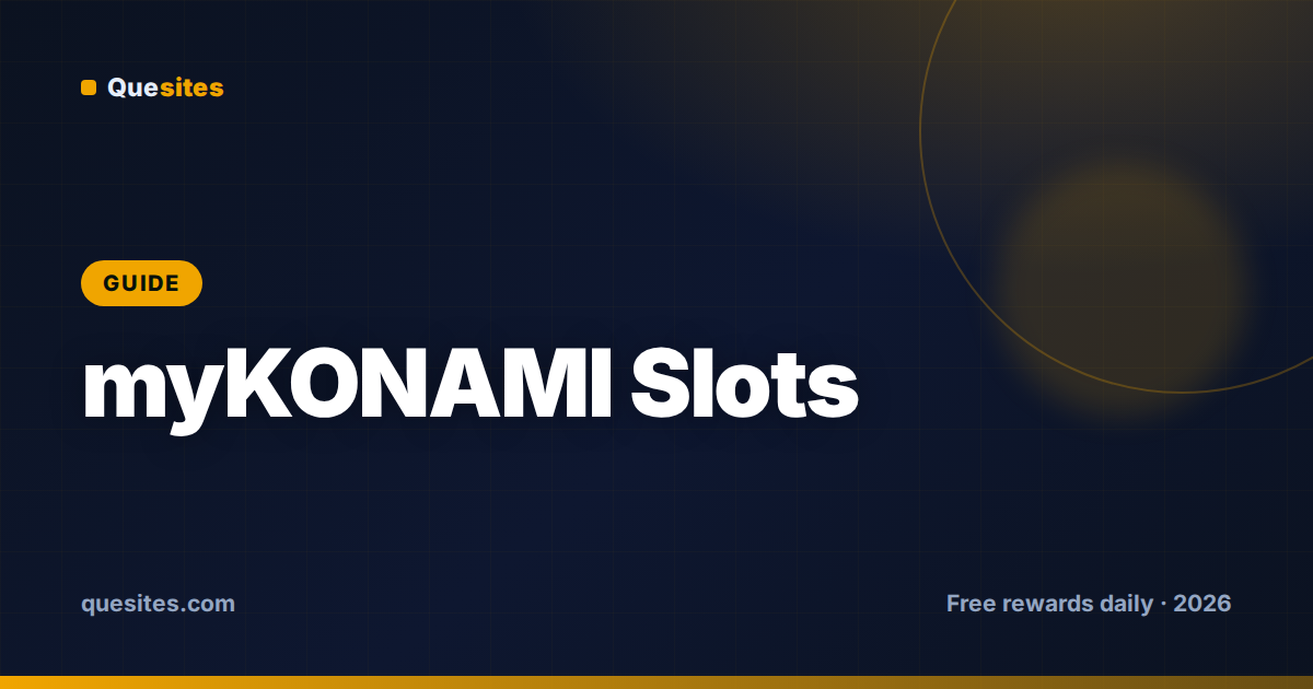 Cover for Is myKONAMI Slots Free Chips Legit? (Scams to Avoid)