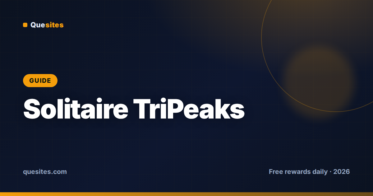 Cover for Is Solitaire TriPeaks Free Coins Legit? (Scams to Avoid)
