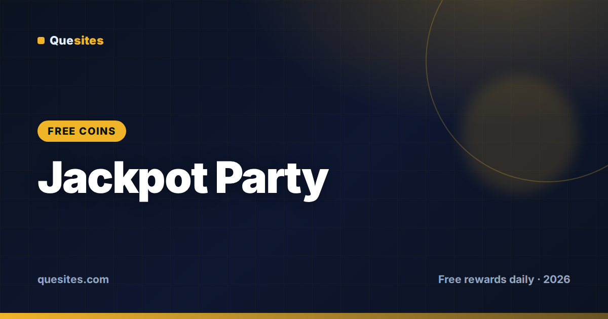 Cover for Jackpot Party Free Coins Without Human Verification — the Truth