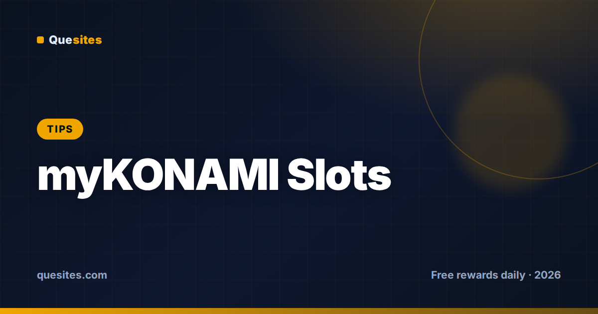 Cover for myKONAMI Slots Tips & Tricks: Get More Chips Faster