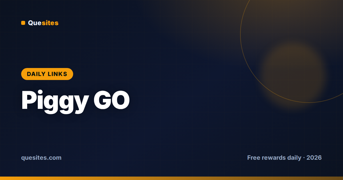Cover for Piggy GO Events & Free Rewards This Week
