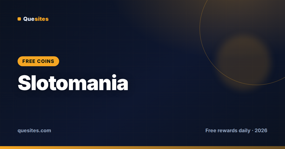 Cover for Slotomania Free Coins (Today, August 12, 2026)